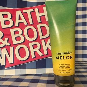Cucumber Melon Ultra Shea Body Cream Bath & Body Works Online Exclusive NEW